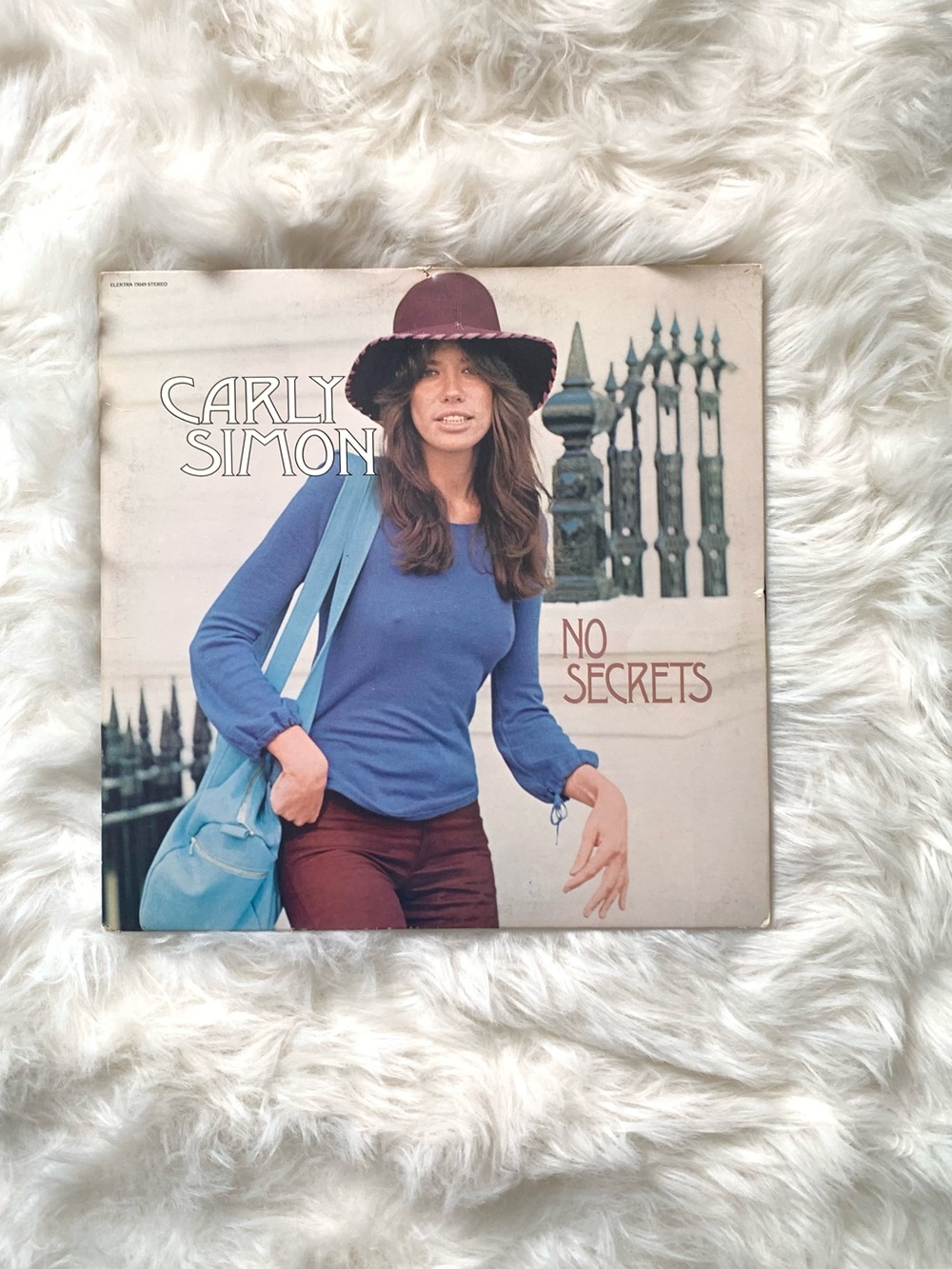 Vintage 1972 Carly Simon No Secrets Vinyl Record